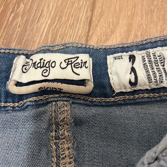 Indigo Rein Jean Skirt - Picture 3 of 3